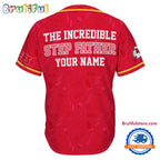 NFL Kansas City Chiefs The Increadible Step Father’s Day Baseball Jersey