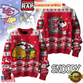 NFL Kansas City Chiefs x Peanuts Snoopy New Design 2025 Ugly Christmas Sweater