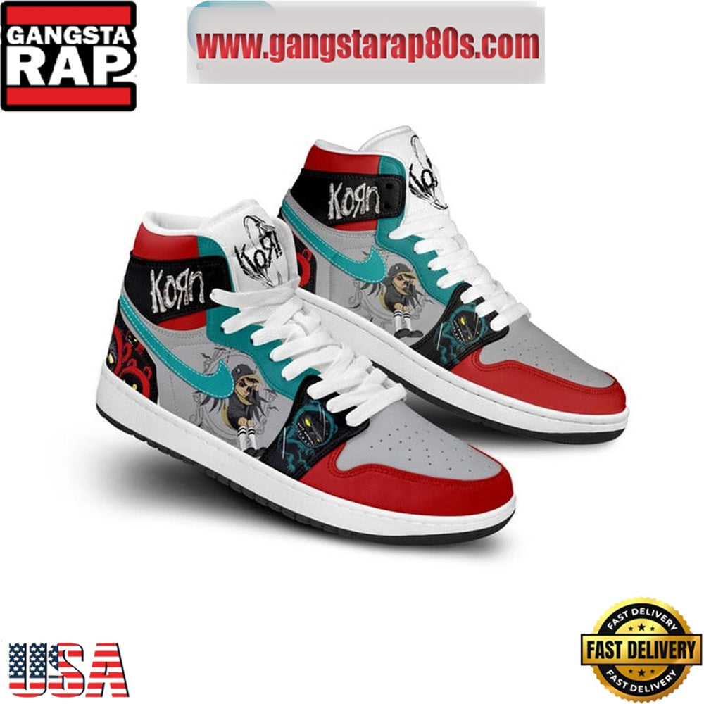 Korn A Different World Air Jordan 1 Sneakers Shoes