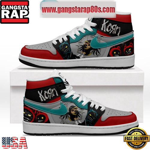 Korn A Different World Air Jordan 1 Sneakers Shoes
