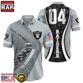 NFL Las Vegas RaidersCustom Name Number New Design Hawaiian Shirt For Men Women