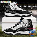 NFL Las Vegas Raiders Football Team Custom Air Jordan 11 Shoes