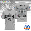 NFL Las Vegas Raiders Football Team Fire Dept Design T Shirt