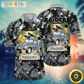 NFL Las Vegas Raiders Hawaii Shirt Car Plam Tree Aloha Shirt