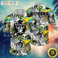NFL Las Vegas Raiders Hawaii Shirt Flower Sunshine Inspired Tops