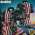 NFL Las Vegas Raiders Hawaii Shirt Mascot Aloha Summer Shirt