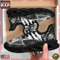 NFL Las Vegas Raiders Military Camouflage Max Soul Shoes Running Sneakers Running Sneakers