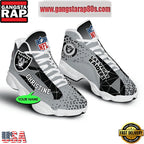 NFL Las Vegas Raiders Personalized Air Jordan 13 Sport Shoes