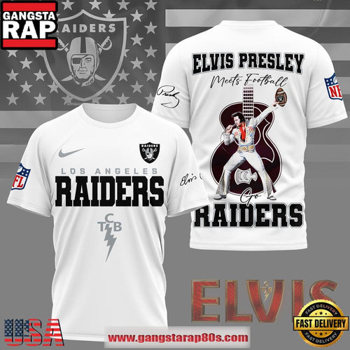 NFL Las Vegas Raiders x Elvis Presley 2026 Unisex T-Shirt