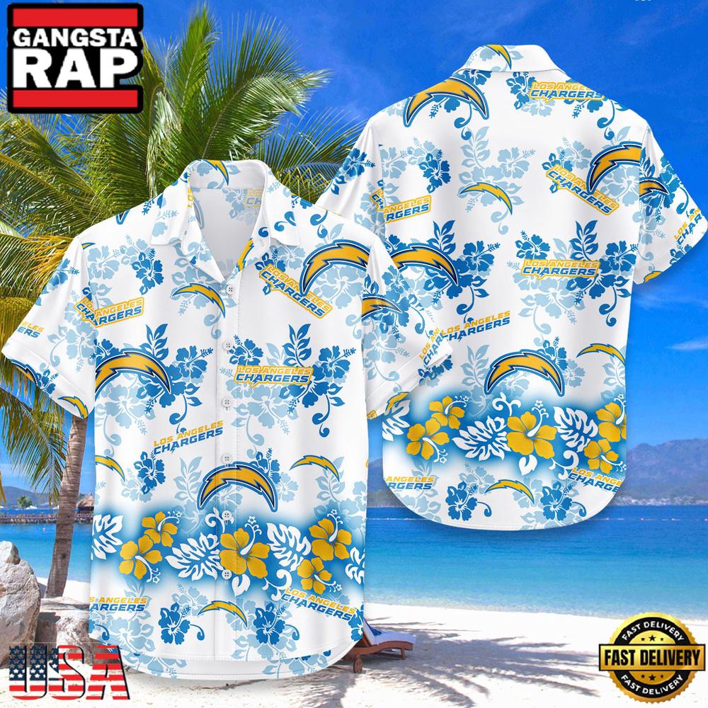 NFL Los Angeles Chargers New Design Hot Summer Hawaiian Shirt