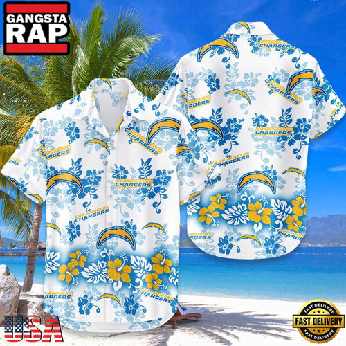 NFL Los Angeles Chargers New Design Hot Summer Hawaiian Shirt
