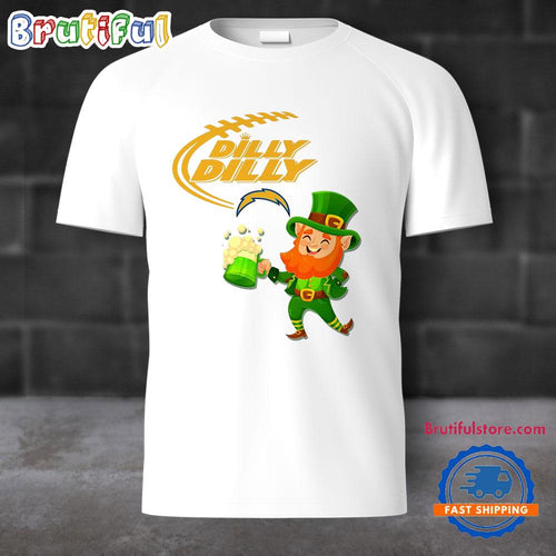 NFL Los Angeles Chargers Dilly Dilly Patrick Day 2025 New T-Shirt
