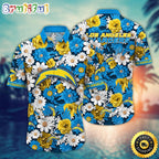 NFL Los Angeles Chargers Hawaii Shirt Flower Sunny Day Essentials