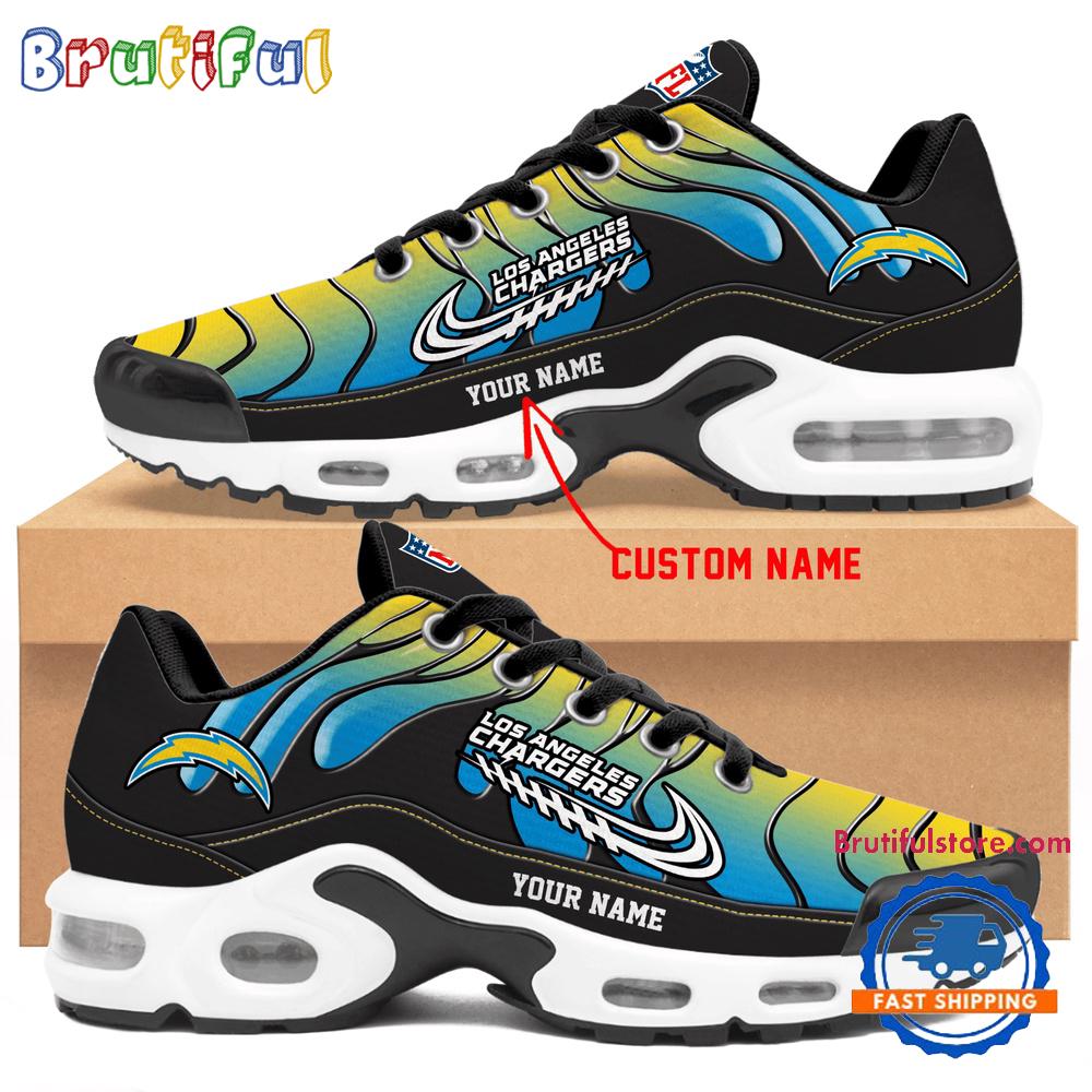 NFL Los Angeles Chargers Personalized Limited Edition Air Max Plus Shoes Sneaker