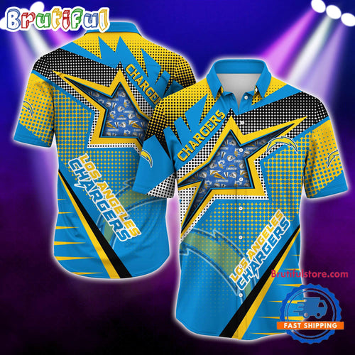 NFL Los Angeles Chargers Special Football Team Star Hawaiian Shirts