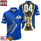 NFL Los Angeles RamsCustom Name Number New Design Hawaiian Shirt For Men Women