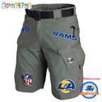 NFL Los Angeles Rams Football Team Military Tactical Shorts