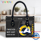 NFL Los Angeles Rams Forever Not Just When We Win Women’s Leather Hand Bag