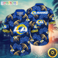 NFL Los Angeles Rams Hawaii Shirt Flower Beachy Keen Fashion