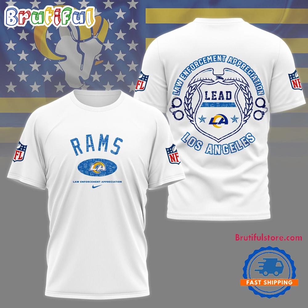 NFL Los Angeles Rams Law Appreciation Month 3D Shirt
