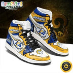 NFL Los Angeles Rams Special Edition Air Jordan 1 High Sneakers