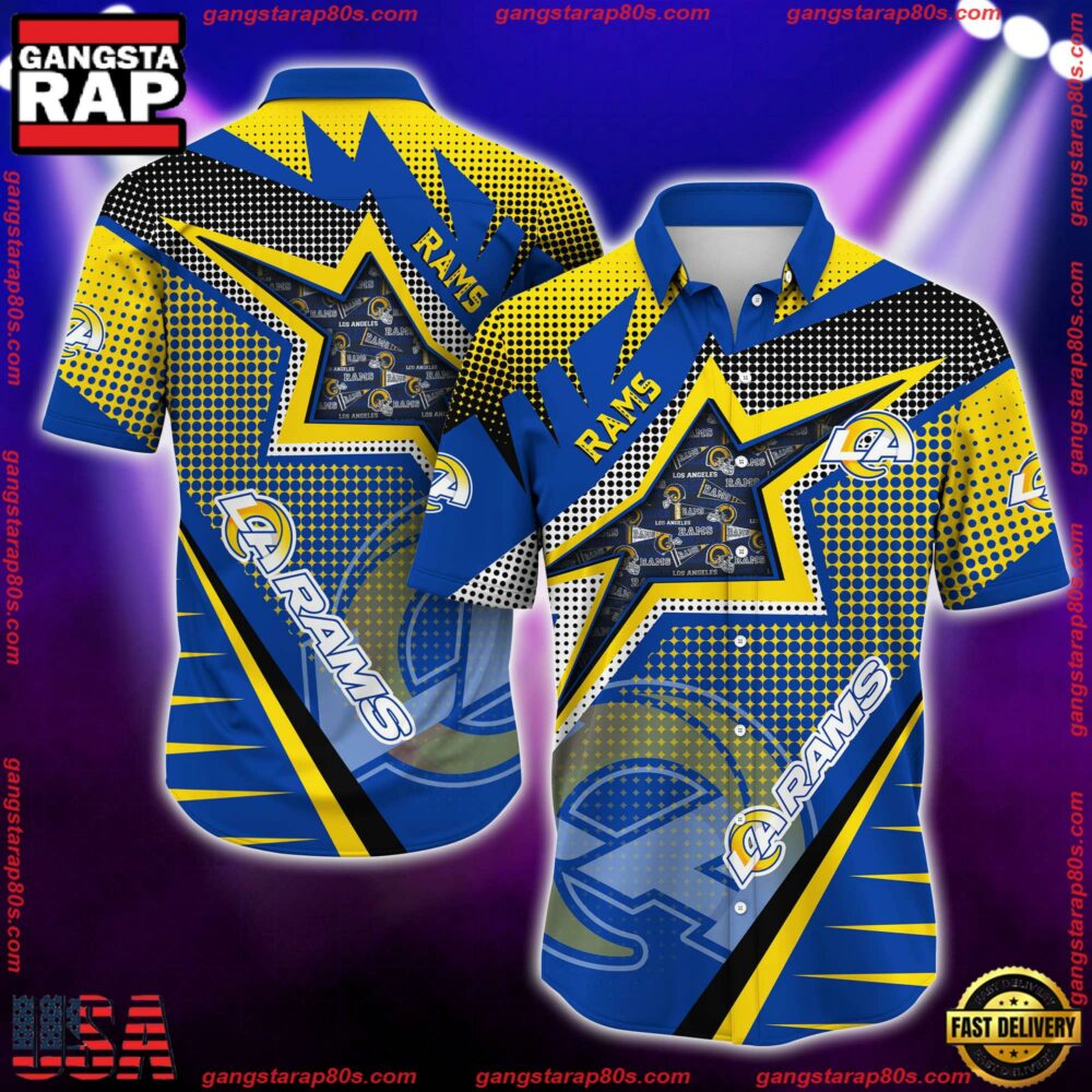 NFL Los Angeles Rams Special Football Team New Design Hawaiian Shirt