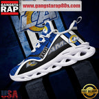 NFL Los Angeles Rams Unique Design Max Soul Shoes Running Sneakers