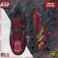 NFL Custom Name Arizona Cardinals Max Soul Shoes Running Sneakers