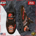 NFL Custom Name Cleveland Browns Max Soul Shoes Running Sneakers