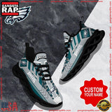 NFL Custom Name Philadelphia Eagles Logo Max Soul Shoes Running Sneakers