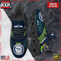 NFL Custom Name Seattle Seahawks Max Soul Shoes Running Sneakers