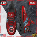 NFL Custom Name Tampa Bay Buccaneers Max Soul Shoes Running Sneakers