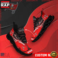 NFL Custom Name Tampa Bay Buccaneers Max Soul Shoes Running Sneakers