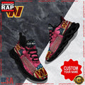 NFL Custom Name Washington Commanders Max Soul Shoes Running Sneakers
