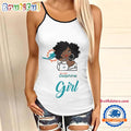 NFL Miami Dolphins Football Summer Women’s Criss Cross Tank Top
