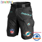 NFL Miami Dolphins Football Team Military Tactical Shorts