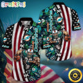 NFL Miami Dolphins Hawaii Shirt Mascot Aloha Summer Shirt