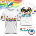 NFL Miami Dolphins Human Rights Campaign LGBT Pride Month 3D T Shirt