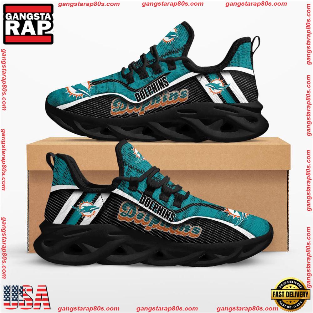 NFL Miami Dolphins Jumpstart Max Soul Shoes Running Sneakers Running Sneakers