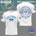 NFL Miami Dolphins Law Appreciation Month 3D Shirt