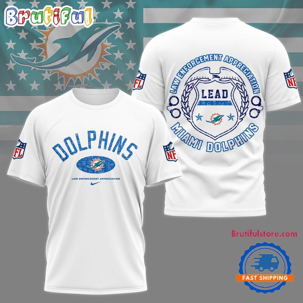 NFL Miami Dolphins Law Appreciation Month 3D Shirt
