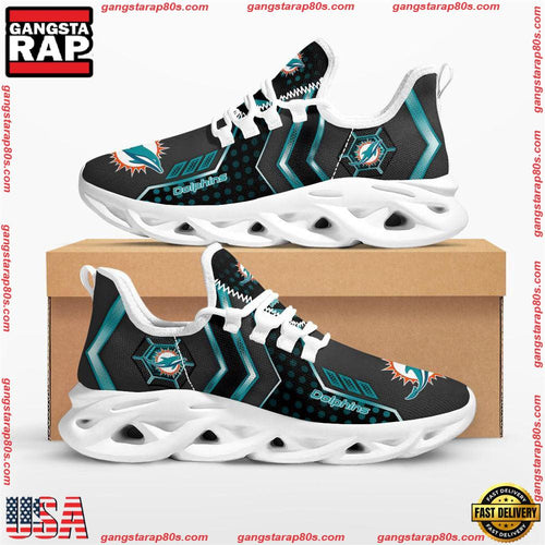 NFL Miami Dolphins Pro Standard Max Soul Shoes Running Sneakers
