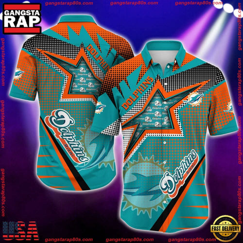 NFL Miami Dolphins Special Football Team New Design Hawaiian Shirt