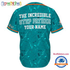 NFL Miami Dolphins The Increadible Step Father’s Day Baseball Jersey