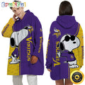 NFL Minnesota Vikings Blanket Hoodie For Fans Unisex Hoodie