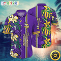 NFL Minnesota Vikings Hawaii Shirt Flower Chic Aloha Fashion
