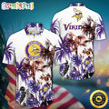 NFL Minnesota Vikings Hawaii Shirt Palm Tree Aloha Shirt For Fans