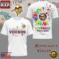 NFL Minnesota Vikings Hispanic Heritage Month Unisex T-Shirt