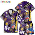 NFL Minnesota Vikings Limited Edition For Life Hawaiian Shirt And Shorts