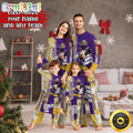 NFL Minnesota Vikings Pajamas Mickey Mouse For Family Custom Name Pajamas